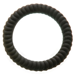 Stretchy silicone cock ring