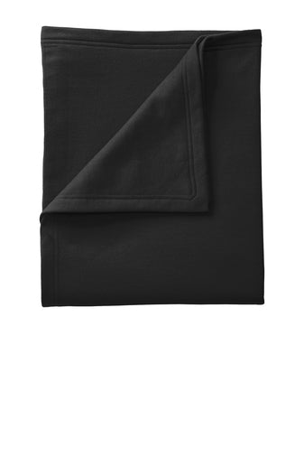 Port & Company Sweatshirt Blanket Black