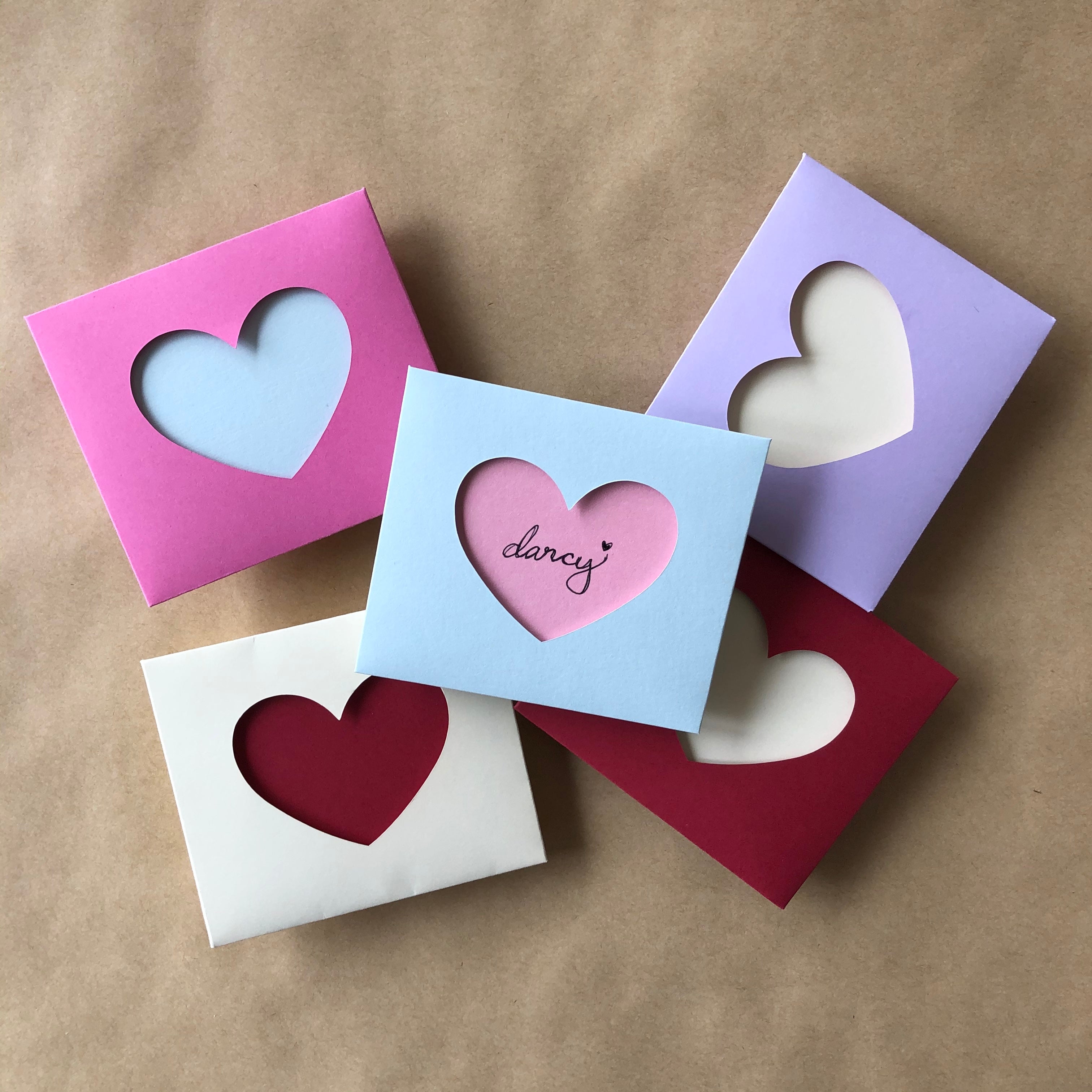 Download Valentine Heart Envelope Craft SVG - Luftmensch Designs