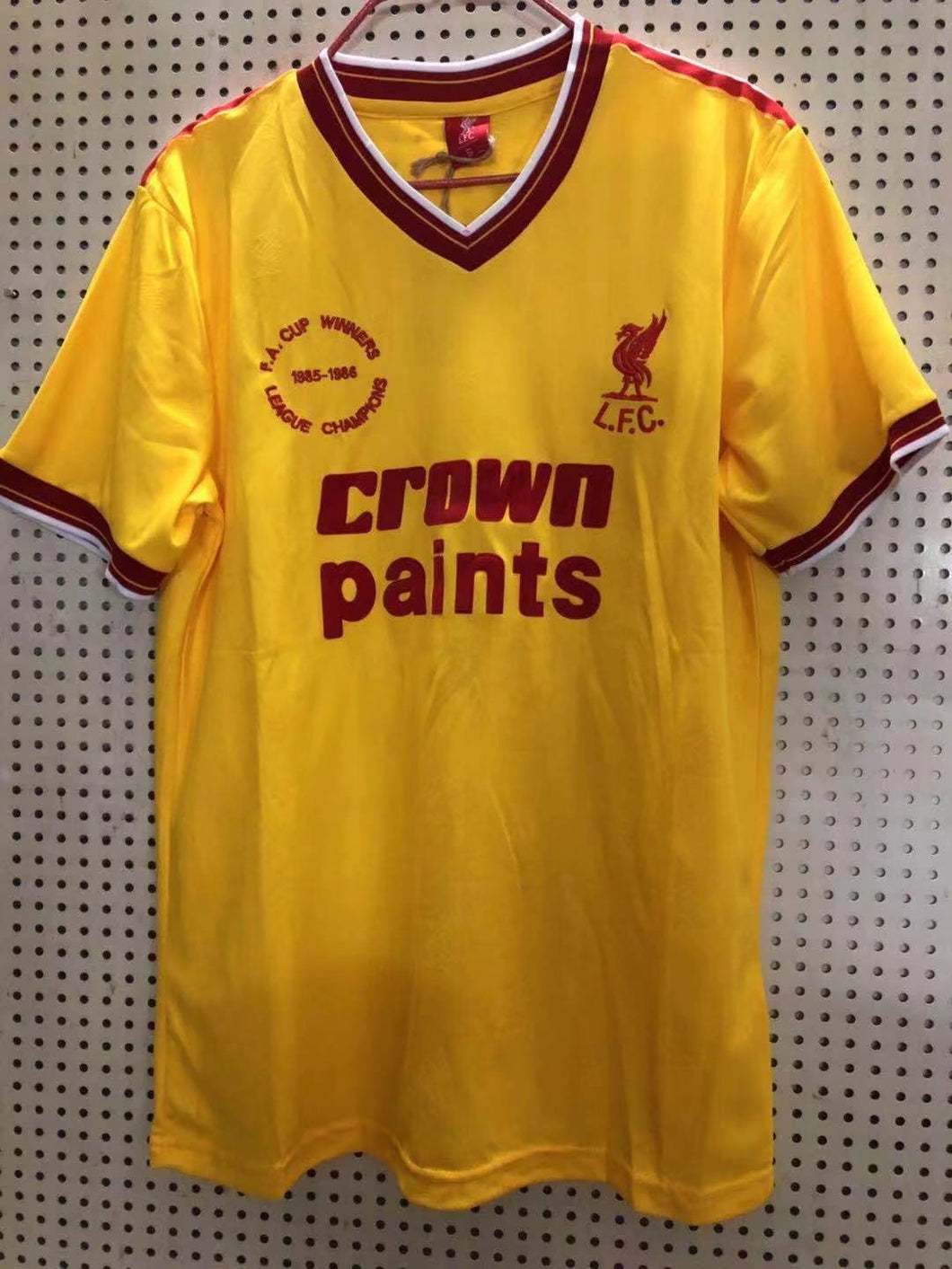 liverpool 85 86 jersey