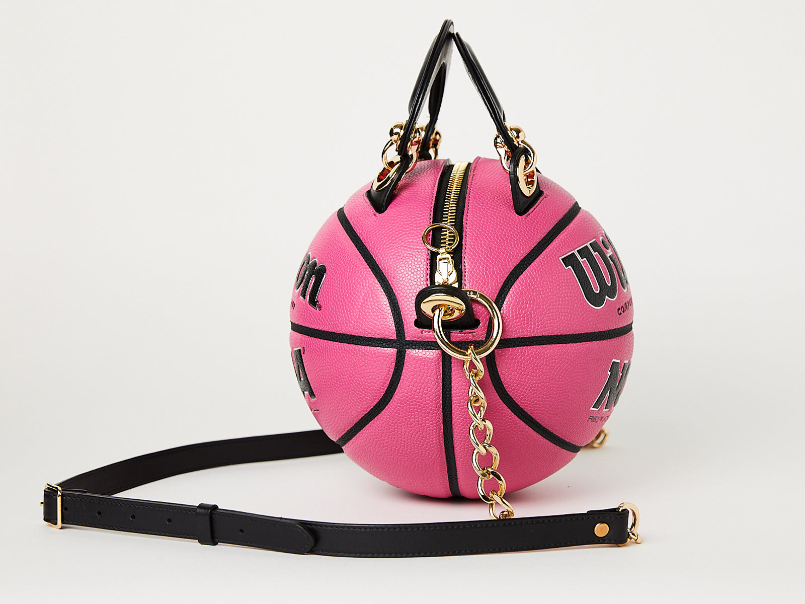 Hot Pink Wilson Basketball Purse 