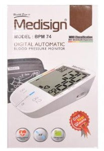 medisign digital blood pressure monitor