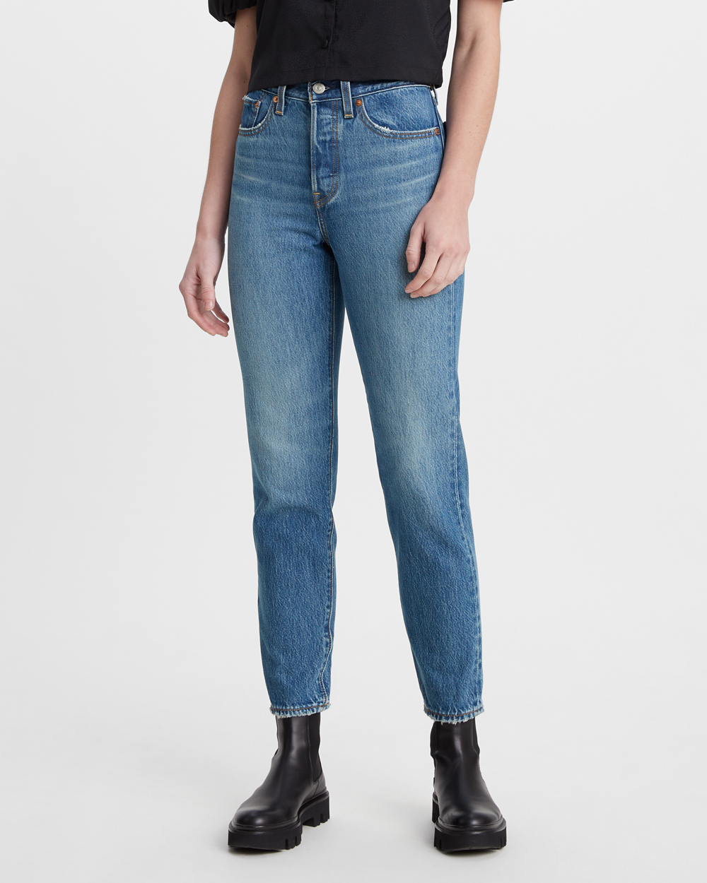 Levi's Women's Wedgie Fit Ankle Jean in Athen's Shut It – Zebraclub Van