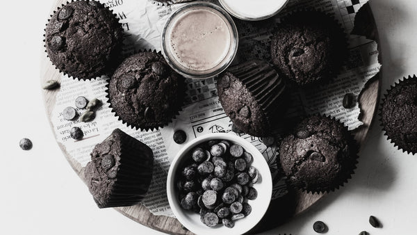 Local Cocoa Dark Chocolate Chip Muffins