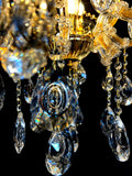 Maria Theresa Royal 26" Wide Gold 6- Light Crystal Chandelier
