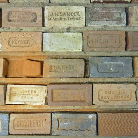 Old Brick Collection Display