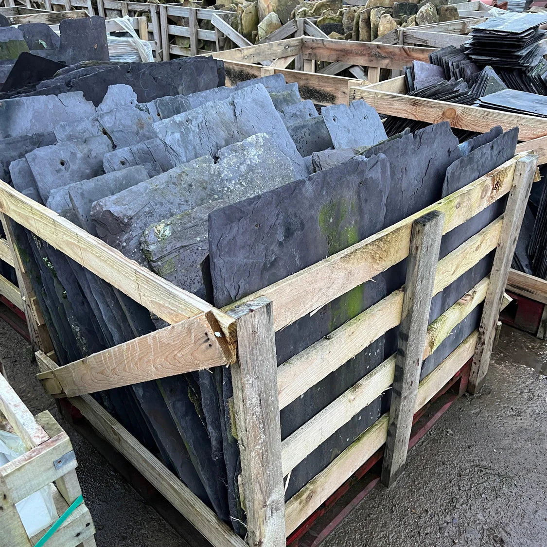 How many roof slates per square metre M2? Reclaimed Tonner Welsh Slate