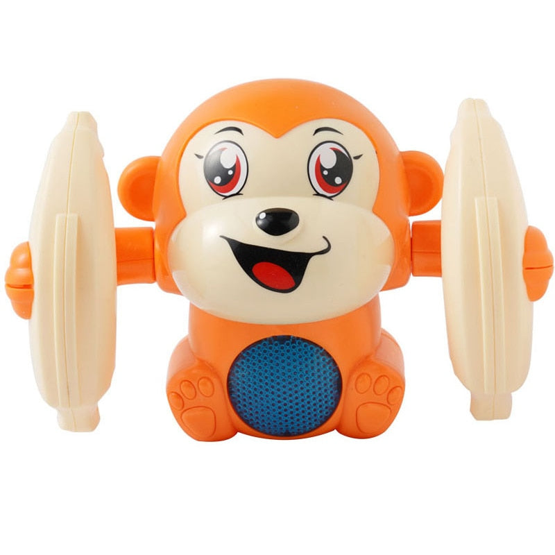 rolling monkey baby toy