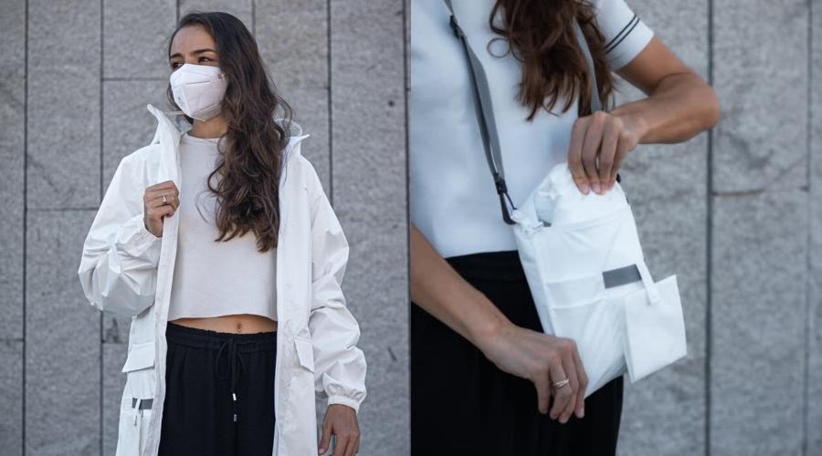 Anti-epidemic fashion, multi-functional small bag, convenient storage