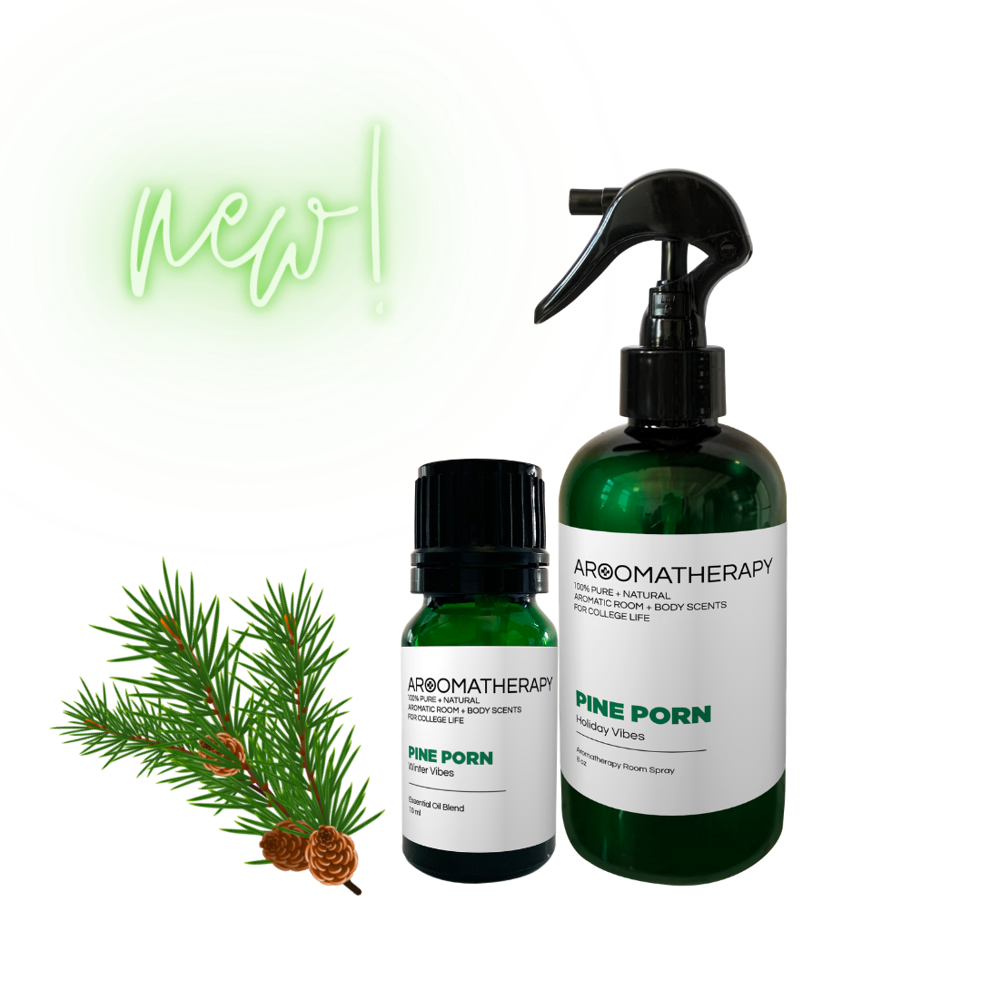 Essential Porn - AROOMATHERAPY Pine Porn Holiday Room Scent for College Students
