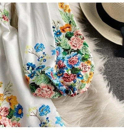 Floral Print Vintage dress