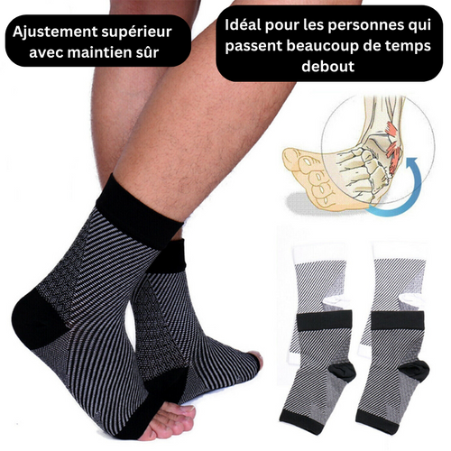 chaussettes soutien cheville • Boutique orthopédique (FR)