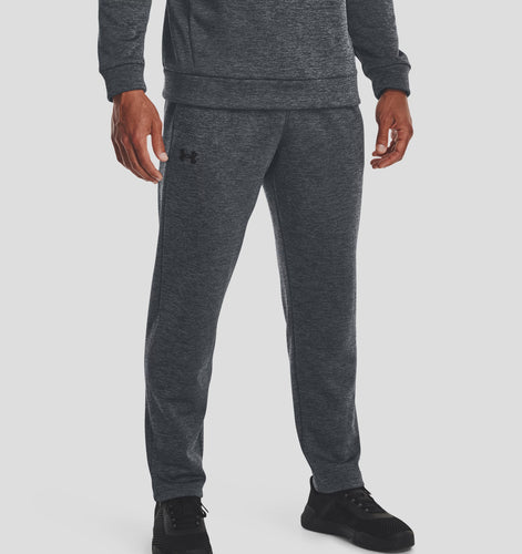 NWT Under armour Men's Armour Fleece Joggers Pitch Gray / Black-012  1357123-012