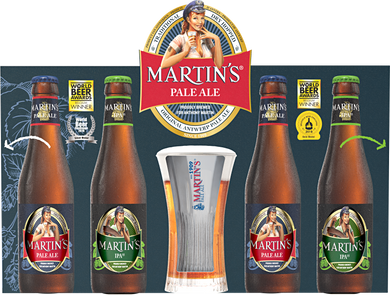 Martins Pale Ale - Gift Pack - Ferme de Mont-Saint-Jean - Fineshop