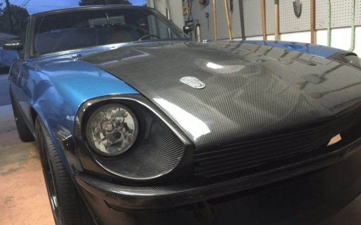 240z carbon fiber fenders