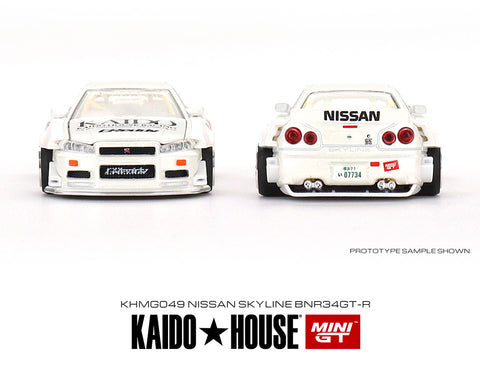 Kaido House x Mini GT 1:64 Datsun Kaido 510 Wagon Fire Version 1 (Red)