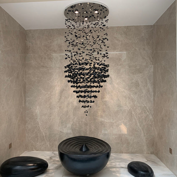 Chandelier en cristal 5 bougies Fara, Nordal l MBS Design