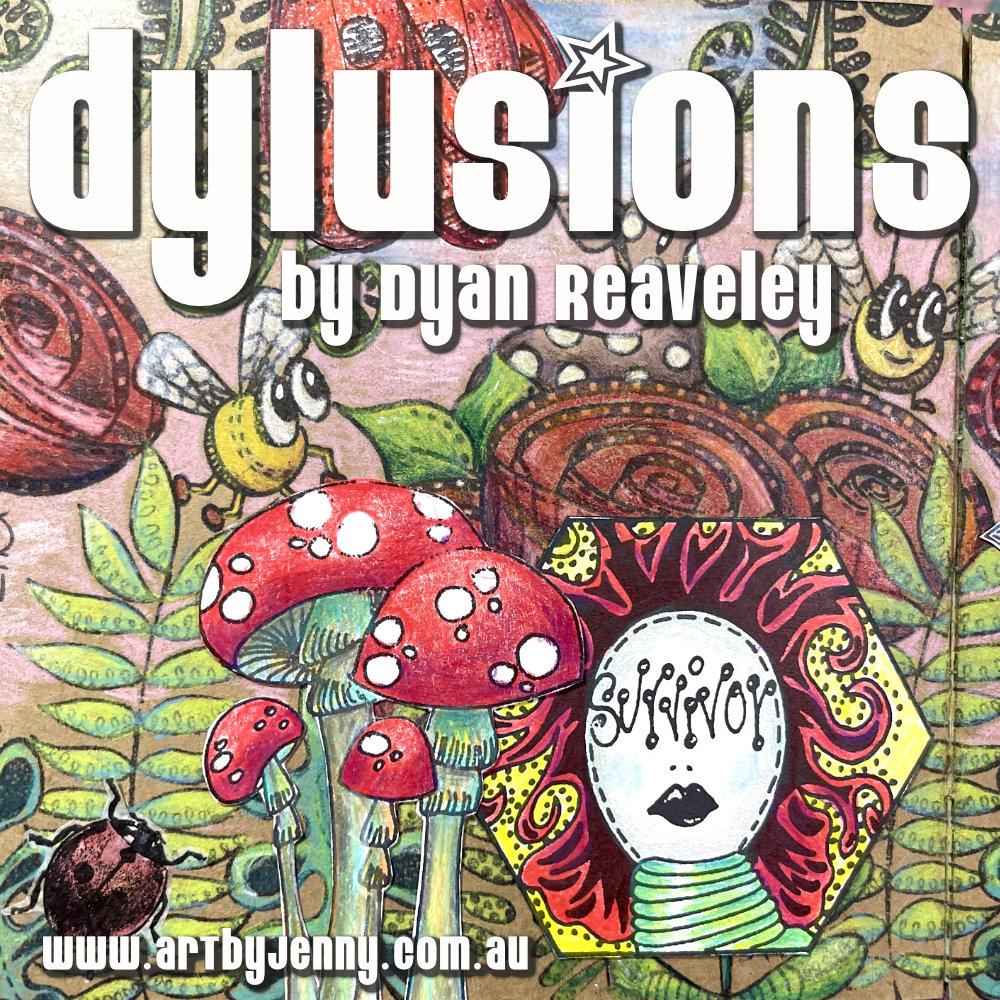 Dylusions Creative Journal 9x12 64 pg DYJ34100 – Mixed Media Art