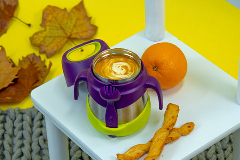 insulated food jar with soup