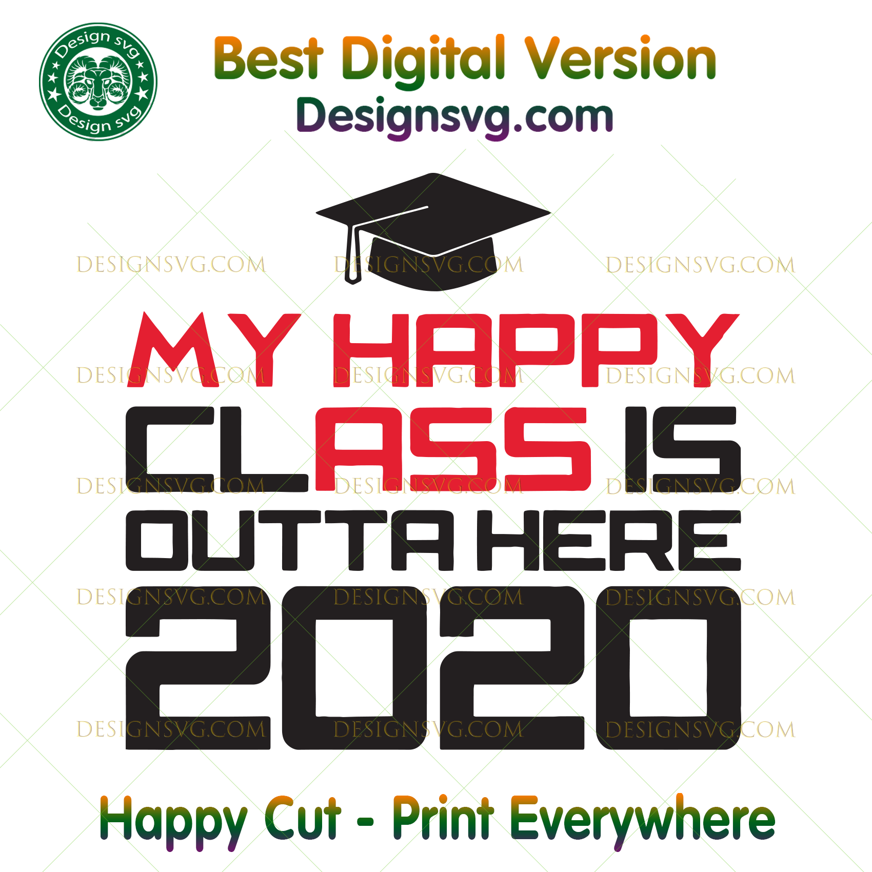 My Happy Class Is Outta Here 2020 Back To School Svg Love School Sc Designsvg
