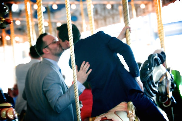 Aide-Mémoire Real Weddings: Reid and John. Photo by Christopher Ash