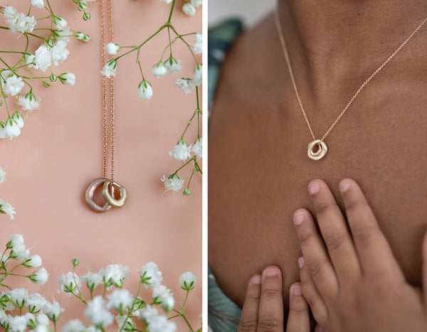 images of Aide-mémoire's Circle of Love pendant