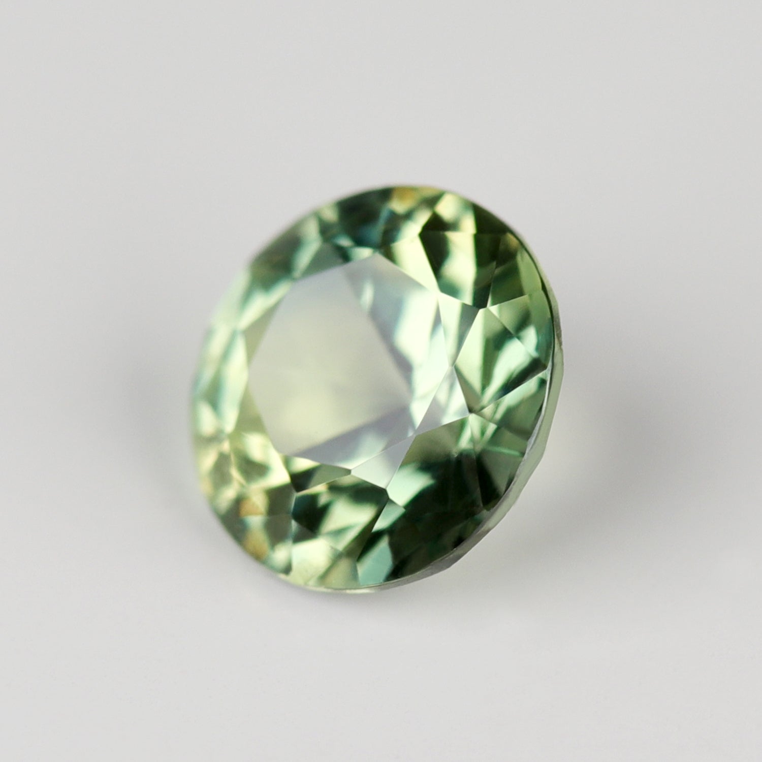 5mm Round Yellow-Green Australian Sapphire - 114850-A