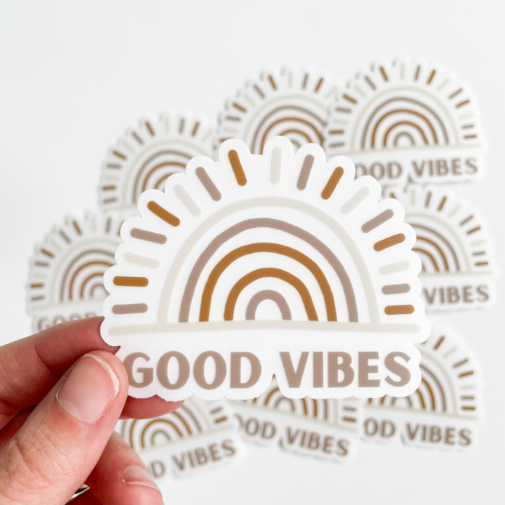 Good Vibes Blue | Sticker