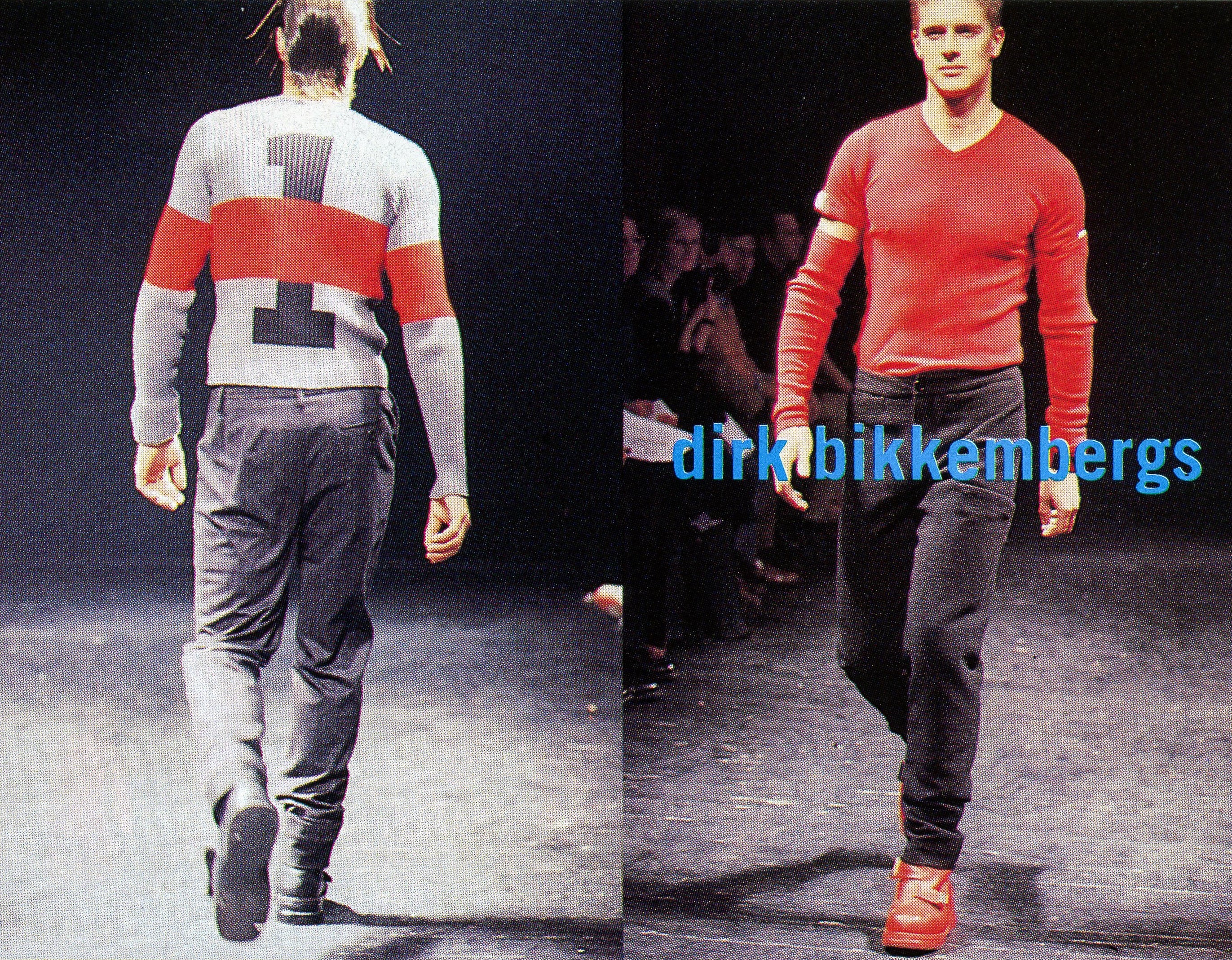 Dirk Bikkembergs Red Boots from 95-96 Mens runway