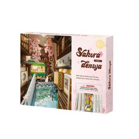 Sakura Densya | Diorama | Rolife Diorama Robotime--