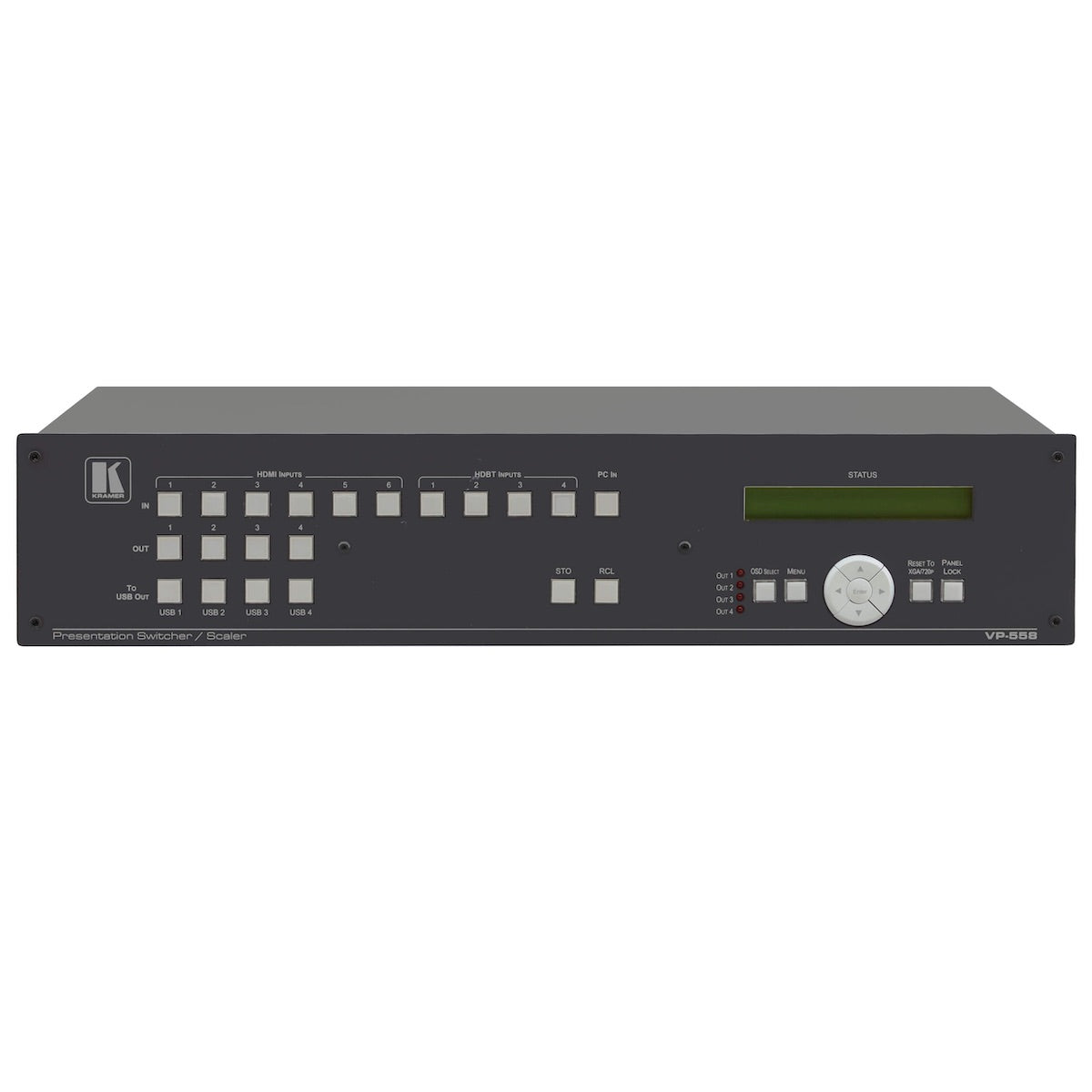 Kramer VP-550X - 10–Input 4K HDR HDMI Presentation Switcher/Scaler