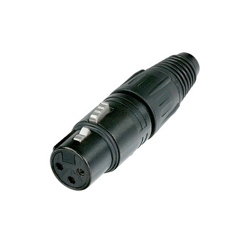 Neutrik NA3MJ 3-Pole XLR Male to Stereo 1/4 Locking Jack Adapter (Tip,  Ring, Sleeve Contact)
