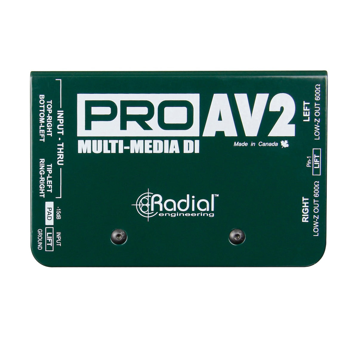 Radial ProD2 - Stereo Direct Box for Keyboard Interface