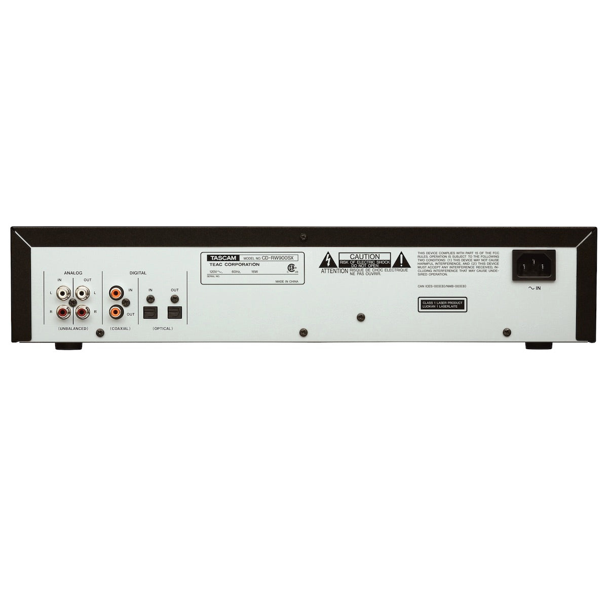 TASCAM CD-A580-V2 CD/USB/Cassette Player/Recorder