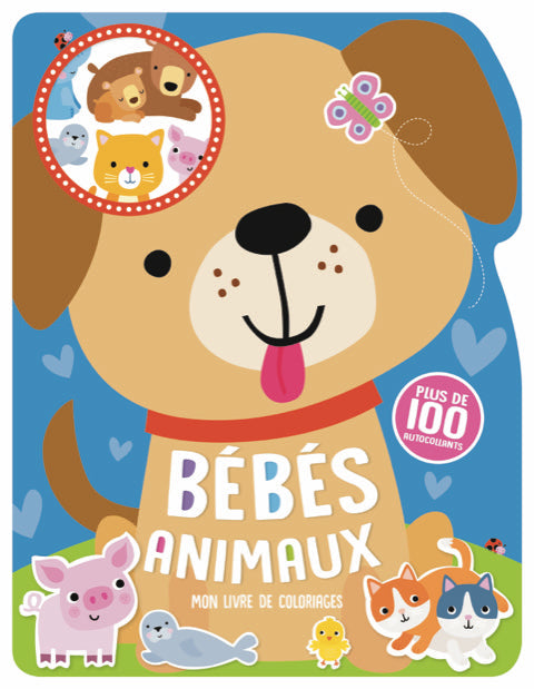 Mon Livre De Coloriages Bebes Animaux Livres Jeunesse