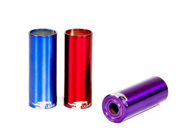 purple bmx pegs