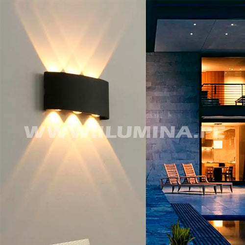 ▷ APLIQUES LAMPARAS DE PARED EXTERIORES - ARBOTANTES LED – i-Lumina