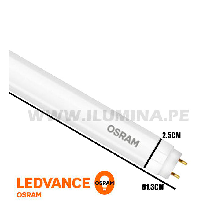 cubierta infierno Invalidez TUBO LED 8W 60CM OSRAM LEDVANCE – i-Lumina