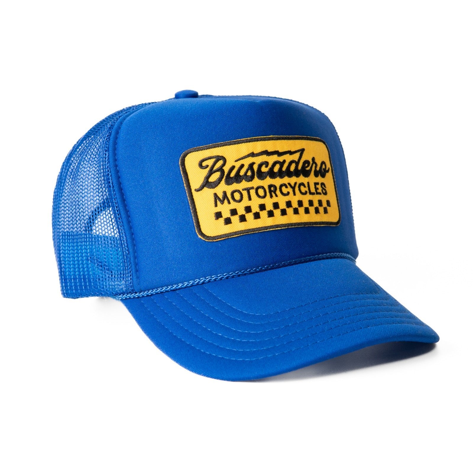 Banner' High Profile Foam Trucker Hat - Gold – Buscadero Motorcycles