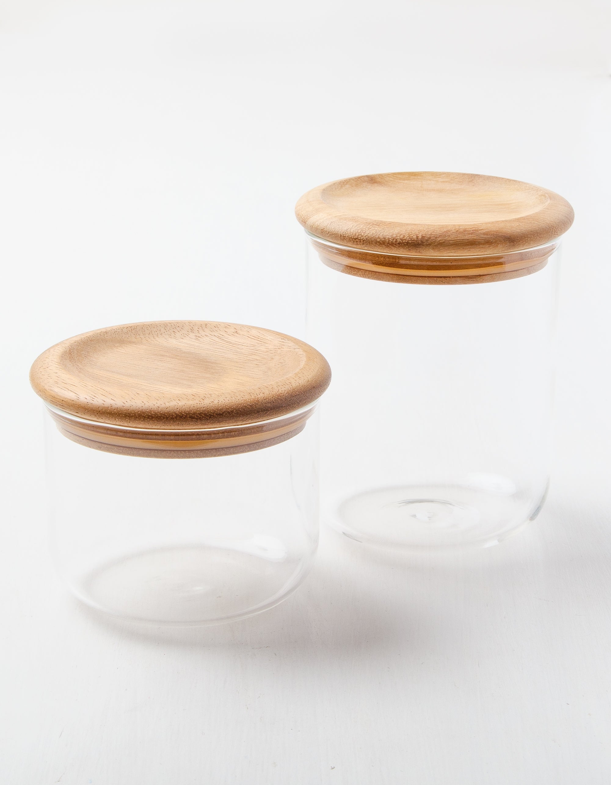 Glass Storage Canister with wood … curated on LTK