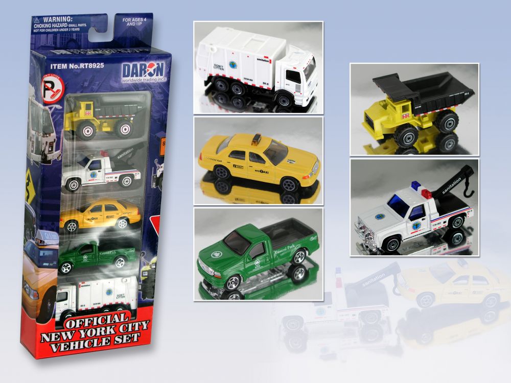 Daron Vehicle Set NYPD (5-Pieces) – The 5Fifty5 Shop at SickKids