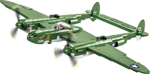 Lockheed P-38 Lightning Aircraft Building Blocks Toy Bricks Set
