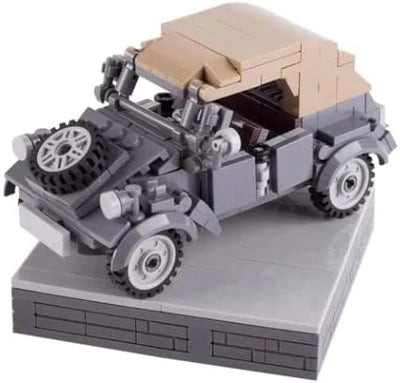 WW2 Volkswagen Kübelwagen German Military Car Bricks Set