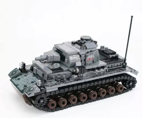 German Panzer IV Tank Building Set