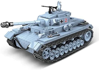 Panzerkampfwagen IV German Military Building Blocks Toy Panzer IV Tank Set
