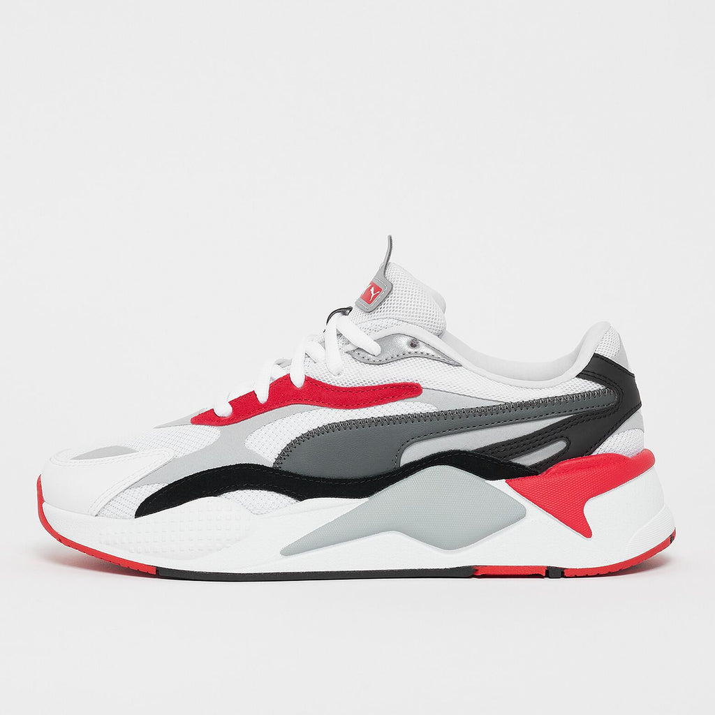 puma white and red