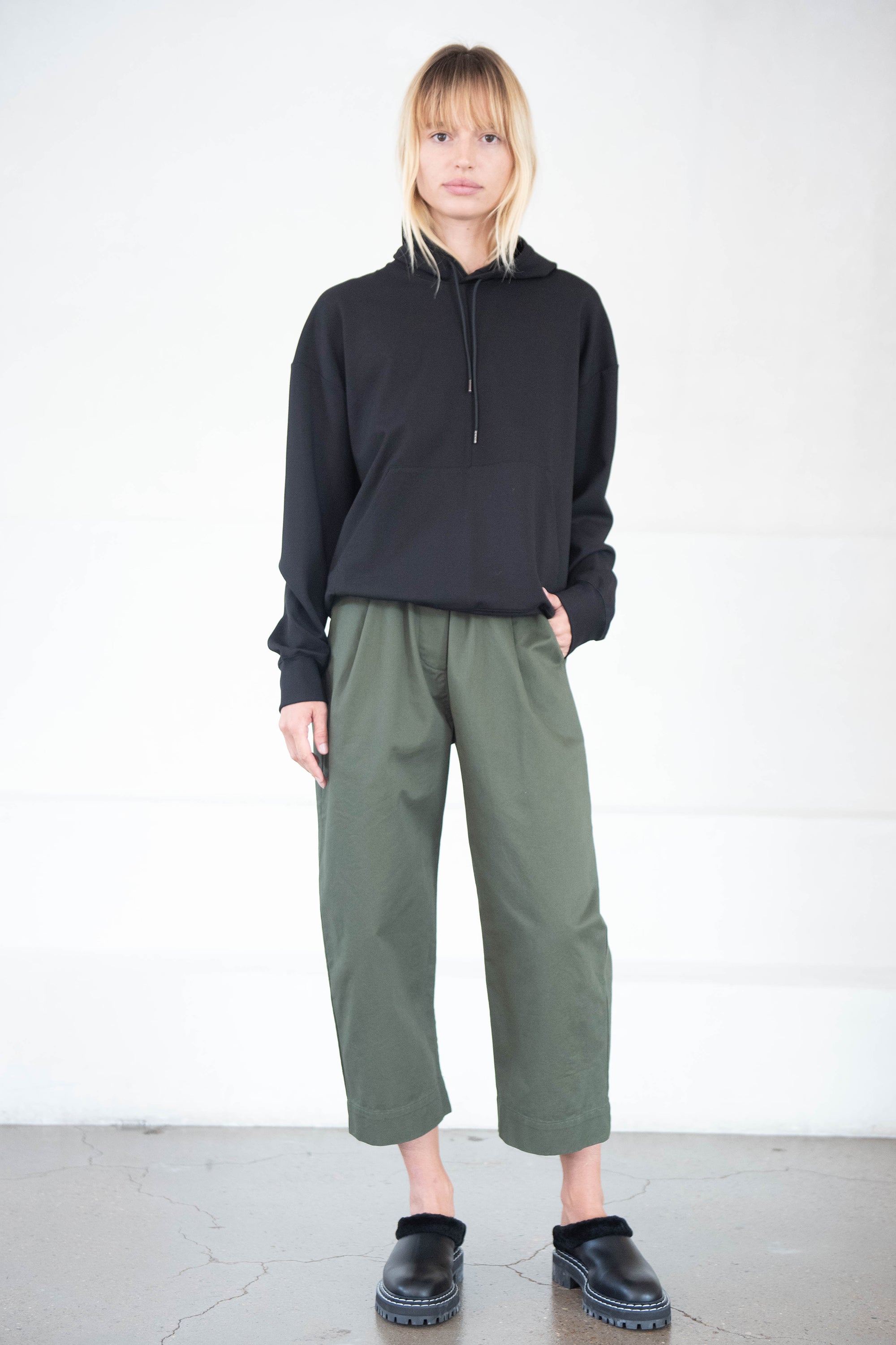 OVATE PANT, army