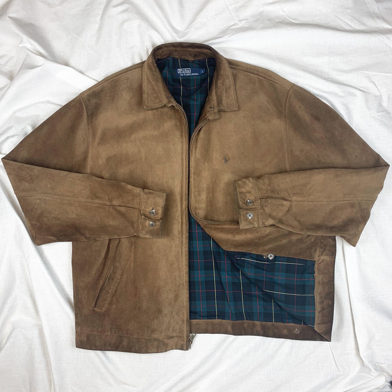 Polo By Ralph Lauren Suede Jacket – pennylaneamsterdam