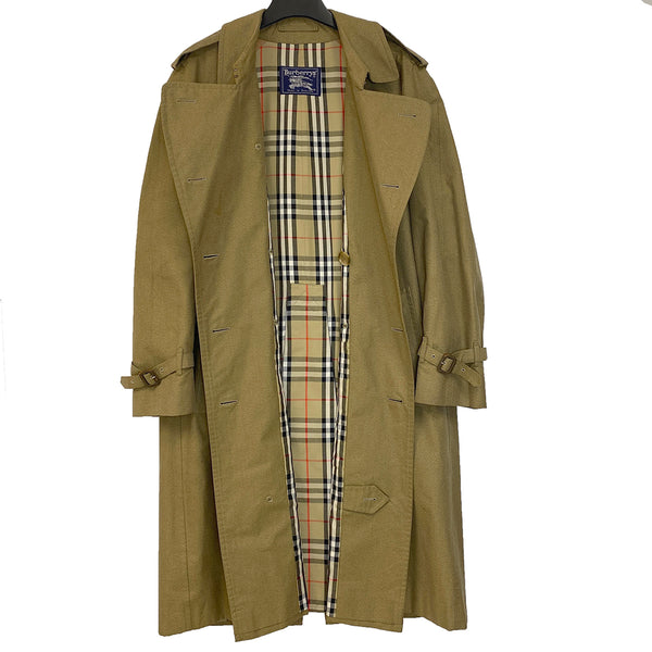 Olive Green Vintage Burberry Trench Coat – pennylaneamsterdam