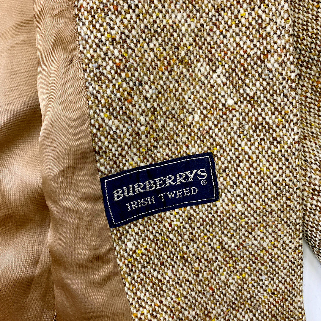 Burberry Rare Irish Tweed Brown Coat – pennylaneamsterdam